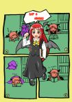  comic haibane haibane_(tsukumo_no_kiseki) head_wings koakuma library touhou 