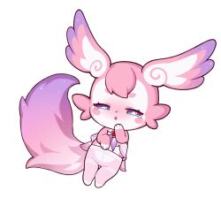  blush honkai:_star_rail honkai_(series) mem_(honkai:_star_rail) pantyhose tears tsubasa_tsubasa white_pantyhose 