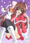  christmas da_capo_ii kirisawa_tokito thigh-highs thighhighs 