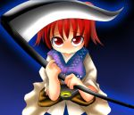  des onozuka_komachi scythe touhou 