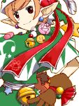  christmas elf lowres oekaki pointy_ears ribbon ribbons 