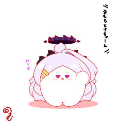  :d ahoge arm_up blue_archive blush colored_shadow commentary_request full_body grey_hair hair_ornament hairclip halo highres hina_(blue_archive) horns kurukurumagical long_hair looking_at_viewer parted_bangs shadow simple_background single_hair_intake smile solo standing translation_request very_long_hair violet_eyes white_background 