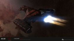  3d advanced_ship_(eve_online) brown_background caldari_state_(eve_online) clouds commentary company_logo company_name copyright_logo copyright_name cruiser_(eve_online) dated emblem english_commentary eve_online flying glowing heavy_interdiction_cruiser_(eve_online) highres interdictor_(eve_online) kaalakiota_corporation_(eve_online) logo maya_(medium) military_vehicle moa_(eve_online) nebula no_humans official_art outdoors photoshop_(medium) realistic science_fiction sky space spacecraft star_(sky) starry_sky_background tackler_(eve_online) tech_2_ship_(eve_online) thrusters vehicle_focus vehicle_name ymir_jonsson 