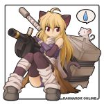  assassin assassin_(ragnarok_online) cat_ears lowres ragnarok_online sweatdrop thighhighs 