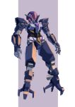  absurdres ag_00000 alus_core_gundam floating gundam gundam_build_divers gundam_build_divers_re:rise highres looking_ahead mecha no_humans one-eyed open_hands purple_background solo thrusters violet_eyes 