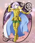 1boy aries_mu armor golden_armor highres male mizuhara_aki posing saint_seiya solo 
