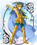 1boy aquarius_camus armor golden_armor highres male mizuhara_aki posing saint_seiya solo 
