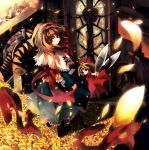  flower highres shanghai shanghai_doll shino_(eefy) stained_glass touhou 