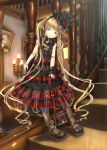  blue_eyes doll doll_joints gothic long_hair rozen_maiden sabamu shinku very_long_hair 