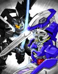  flag_custom gundam gundam_00 lowres mecha oekaki 