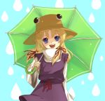  hijikini moriya_suwako touhou umbrella 