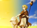  caryo nora_arento sheep shepherd shepherd's_crook spice_and_wolf staff tam2 