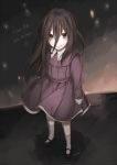  1girl alessa_gillespie black_hair closed_mouth dress eiri_(eirri) long_hair looking_at_viewer silent_hill silent_hill_(movie) silent_hill_1 smile solo 