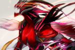  1boy antonio_salieri_(fate/grand_order) claws fangs fate/grand_order fate_(series) male_focus monster open_mouth simple_background snnoa_ha solo tagme upper_body white_background 