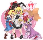  alice_margatroid blush cosplay flandre_scarlet hakurei_reimu harem kirisame_marisa patchouli_knowledge remilia_scarlet remilia_scarlet_(cosplay) tears touhou zuzu 