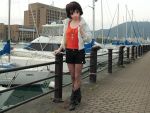  boots cosplay cross dock kigurumi photo ship tagme zentai 