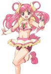  cure_dream futari_wa_pretty_cure hirose_(mokiki) magical_girl pink_eyes pink_hair precure shorts_under_skirt solo yes!_precure_5 yumehara_nozomi 