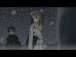  coat nagareboshi shinohara_akari snow toono_takaki 