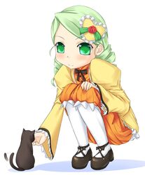  cat kanaria pantyhose rozen_maiden tail tail_wagging 