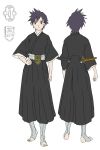  black_hair bleach japanese_clothes katana short_hair sword tomboy weapon 