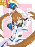  mahou_shoujo_lyrical_nanoha mahou_shoujo_lyrical_nanoha_strikers raising_heart takamachi_nanoha yude 