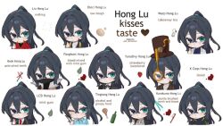  6+boys aqua_eyes black_coat black_eyes black_hair blood brown_hat closed_mouth coat dieci_association_(identity)_(project_moon) fanghunt_office_(identity)_(project_moon) hat heterochromia hong_lu_(project_moon) hook_office_(identity)_(project_moon) jacket k_corp._(identity)_(project_moon) kurokumo_clan_(identity)_(project_moon) limbus_company liu_association_(identity)_(project_moon) long_hair looking_at_viewer mint monocle multiple_boys multiple_persona one_eye_closed past_desiderium project_moon simple_background smile teabag tingtang_gang_(identity)_(project_moon) top_hat very_long_hair w_corp._(identity)_(project_moon) white_background white_jacket yurodiviye_(identity)_(project_moon) 