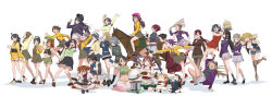 6+girls :q :t ;d aikawa_ryo_(love_live!) annoyed ayanokoji_himeno bamboo_steamer baseball_cap bicycle bike_shorts black_hair blonde_hair blue_hair boots bottle breakdance brown_hair bullpup camouflage_socks chameleon chasing china_dress chinese_clothes cooking_pot crop_top crossed_legs curious curry curry_rice dancing denim denim_shorts dirndl disgust dress dumpling emma_verde everyone expressionless flamenco_dress flower food fujimaru_(bluebrand) fukuhara_mikoto german_clothes glasses grey_hair group_picture gun hair_flower hair_ornament hair_ribbon hakama hand_fan harisen hat headband helmet high_heels highres horse horseback_riding hyodo_sayuri indian_clothes isabella_(love_live!) jacket japanese_clothes jennifer_(love_live!) jumping kadota_tsurugi kimono kirihara_yuuka kizaki_akira kneeling konoe_kanata kurobane_sakura kurobane_sakuya kurosaki_shun_(love_live!) leo_(love_live!) letterman_jacket loafers love_live! love_live!_school_idol_festival maria_(love_live!) mary_janes megaphone military_uniform multiple_girls one_eye_closed orange_hair osaka_shizuku over-kneehighs p90 pantyhose peaked_cap pleated_skirt portable_stove purple_hair rakshata_(love_live!) ranpha_(love_live!) rebecca_(love_live!) redhead ribbon rice riding riding_bicycle running saiki_fuu sakamaki_chiduko saotome_yukari school_uniform screwdriver shido_misaki_(love_live!) shiga_hitomi shirase_koyuki shitara_fumi shoes shorts sitting skirt smile smirk sneakers stirrup_footwear submachine_gun surprised takamagahara_mutsuki talking tank_top thigh-highs tongue tongue_out tsukishima_yuka walking water_bottle weapon weapon_bag white_background white_tank_top 