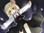 outstretched_arms red_eyes rumia short_hair spread_arms touhou yuugiri 