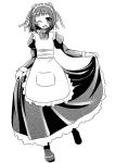  maid monochrome nigou_(aozoragarou) tagme 