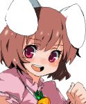 bad_id bunny_ears carrot inaba_tewi lowres rabbit_ears red_eyes short_hair smarttiger touhou 