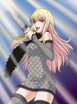  blue_eyes macross macross_frontier misnon_the_great sheryl_nome thigh-highs thighhighs 