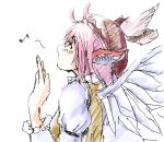  hat lowres musical_note musical_notes mystia_lorelei singing touhou wings yae_(artist) 