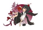  black_hair black_wings book camera geta hat rainbow-color red_eyes shameimaru_aya short_hair tengu-geta touhou wings wrist_cuffs wristband 