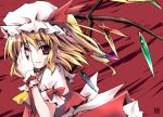  eretto flandre_scarlet hat red_eyes touhou wings wrist_cuffs wristband 