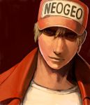  baseball_cap blonde_hair fatal_fury hat king_of_fighters male solo terry_bogard yu_65026 