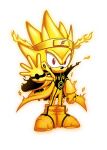 gold naruto ninja sonic sonic_(series) sonic_the_hedgehog super_sonic transformation uzumaki_naruto yellow