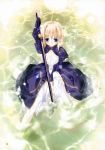  fate/stay_night fate_(series) highres saber sword water weapon 