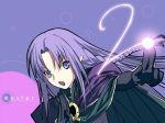  braid cape caster fate/stay_night fate_(series) gloves magic pointy_ears purple_hair 
