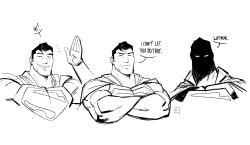  1boy absurdres angry bodysuit cape commentary dc_comics english_commentary english_text ferranteartes highres male_focus monochrome muscular muscular_male shaded_face smile solo superhero_costume superman superman_(series) 