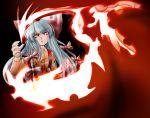  fujiwara_no_mokou red_eyes touhou uzuki_kosuke white_hair 