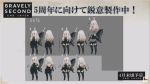  1girl anne_(bravely_second) antenna_hair ass black_dress black_footwear black_gloves black_legwear black_leotard boots bravely_default:_fairy&#039;s_effect bravely_default:_flying_fairy bravely_default_(series) bravely_second:_end_layer brown_eyes butterfly_wings concept_art copyright_name dress elbow_gloves fairy fairy_wings full_body gloves grey_background leotard long_hair pointy_ears simple_background solo thigh-highs thigh_boots white_hair wings yoshida_akihiko 