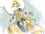 android angel blonde_hair blue_eyes indee persona persona_3 short_hair wings 