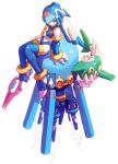  capcom fairy_leviathan gloves helmet leviathan leviathan_(megaman) leviathan_(rockman) megaman_zero nakayama_tooru official_art polearm robot rockman rockman_zero weapon 