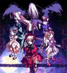  hina_ichigo kago_no_tori kagonotori kanaria rozen_maiden shinku souseiseki suigintou suiseiseki wings 