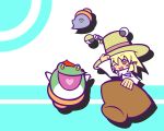  chibi frog hat moriya_suwako touhou wink y&amp;k 