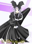  coopa druaga_no_tou gothic_lolita grey_hair kooba lolita_fashion long_hair ribbon ribbons silver_hair 