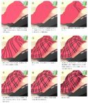  argyle_legwear how_to kantoku plaid plaid_skirt progress skirt socks tartan translation_request 