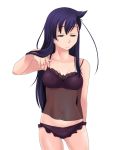  lingerie maria-sama_ga_miteru messy_hair ogasawara_sachiko panties see-through sleepy toshifumi underwear 