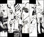  death_the_kid elizabeth_thompson maka_albarn maka_arubaan monochrome nakatsukasa_tsubaki okubo_atsushi patricia_thompson soul_eater soul_eater_(character) tsubaki_nakatsukasa 