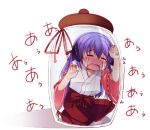  bottle cup girl_in_a_cup hanyuu higurashi_no_naku_koro_ni ikawa_waki in_container in_cup minigirl tears waki 
